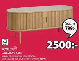 JYSK LYNGVIG TV-BÄNK erbjuda