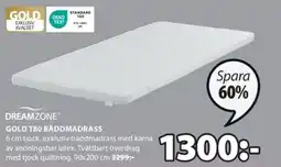 JYSK GOLD T80 BÄDDMADRASS erbjuda
