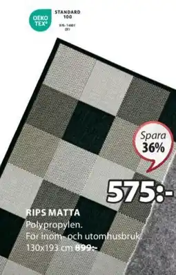 JYSK RIPS MATTA erbjuda