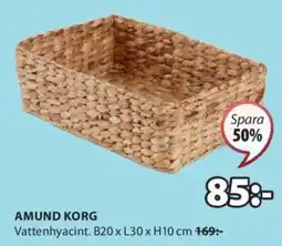 JYSK AMUND KORG erbjuda