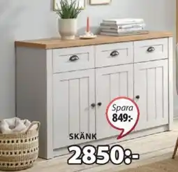 JYSK MARKSKEL SKÄNK erbjuda