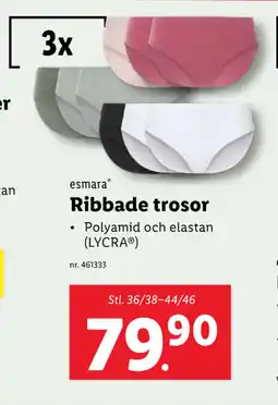 Lidl Ribbade trosor erbjuda