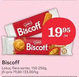 Hemköp Biscoff erbjuda