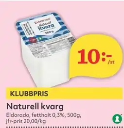 Hemköp Naturell kvarg erbjuda