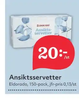 Hemköp Eldorado tvättservetter erbjuda