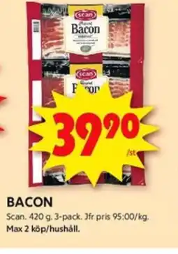 ICA Kvantum Scan baconskivor erbjuda