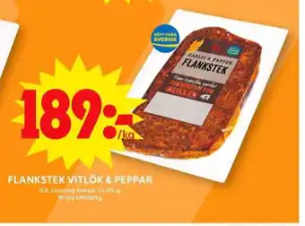 ICA Maxi Ica flankstek erbjuda