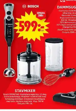 ICA Maxi Bosch stavmixer erbjuda