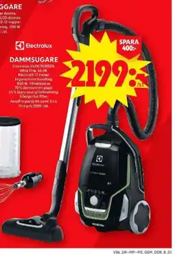 ICA Maxi Electrolux dammsugare erbjuda