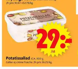 ICA Supermarket Ica potatissallad erbjuda