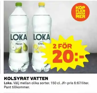 Coop Päron Mineralvatten erbjuda