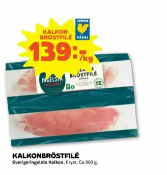 Coop Forum Ingelsta Kalkon Kalkonbröstfilé erbjuda