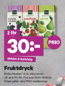City Gross Fruktdryck erbjuda