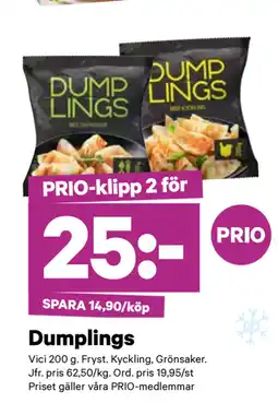 City Gross Dumplings erbjuda