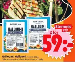 ICA Supermarket Grilloumi, Halloumi erbjuda