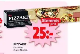 ICA Kvantum PIZZAKIT erbjuda