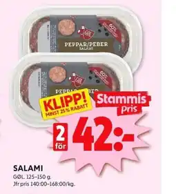 ICA Kvantum SALAMI erbjuda
