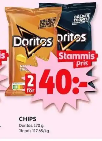 ICA Kvantum CHIPS erbjuda