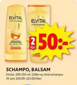 ICA Kvantum SCHAMPO, BALSAM erbjuda