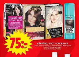 ICA Maxi HÅRFÄRG, ROOT CONCEALER erbjuda