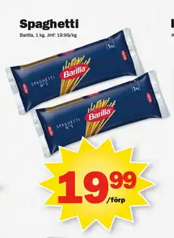 Pekås Spaghetti erbjuda