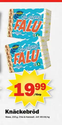 Pekås Knäckebröd erbjuda