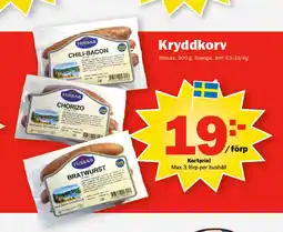 Pekås Kryddkorv erbjuda