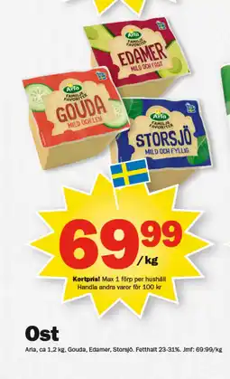 Pekås Ost erbjuda