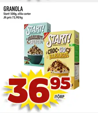 Nya Pulsen GRANOLA erbjuda