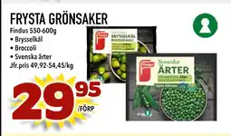 Nya Pulsen FRYSTA GRÖNSAKER erbjuda