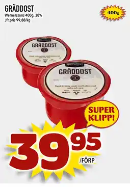 Nya Pulsen GRÄDDOST erbjuda