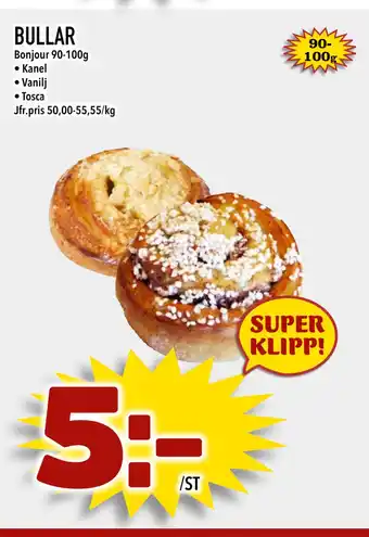Nya Pulsen BULLAR erbjuda