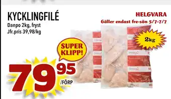 Nya Pulsen KYCKLINGFILÉ erbjuda