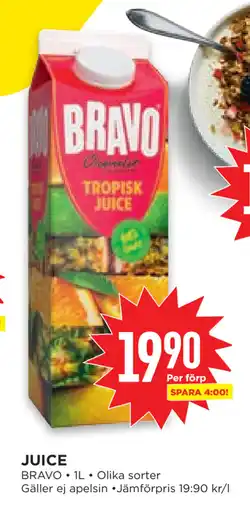 Willys Hemma JUICE erbjuda