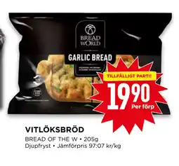 Willys VITLÖKSBRÖD erbjuda