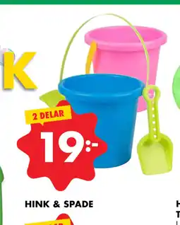 ÖoB HINK & SPADE erbjuda