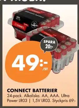 ÖoB CONNECT BATTERIER erbjuda