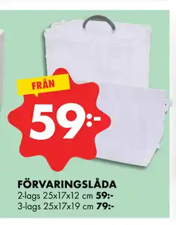 ÖoB FÖRVARINGSLÅDA erbjuda