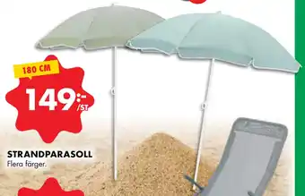ÖoB STRANDPARASOLL erbjuda