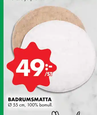 ÖoB BADRUMSMATTA erbjuda