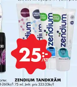 ÖoB ZENDIUM TANDKRÄM erbjuda