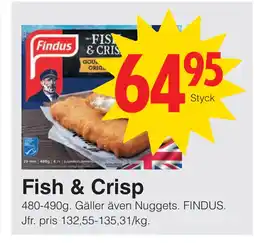 Matöppet Fish & Crisp erbjuda