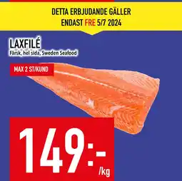 Matdax LAXFILÉ erbjuda