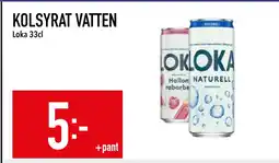 Matdax KOLSYRAT VATTEN erbjuda