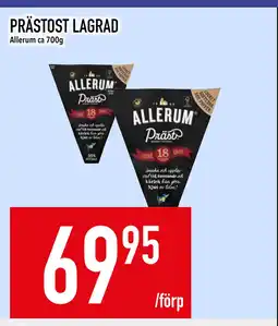 Matdax PRÄSTOST LAGRAD erbjuda