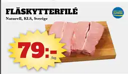 Bonum Matmarknad FLÄSKYTTERFILÉ erbjuda