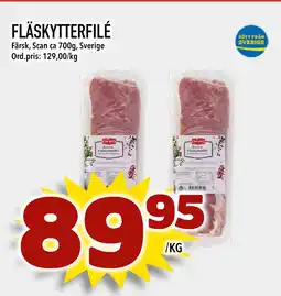 Din Mat FLÄSKYTTERFILÉ erbjuda