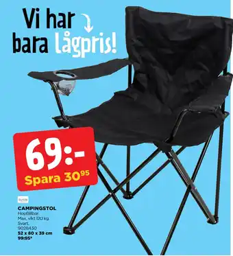 Jem&Fix CAMPINGSTOL erbjuda