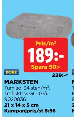 Jem&Fix MARKSTEN erbjuda