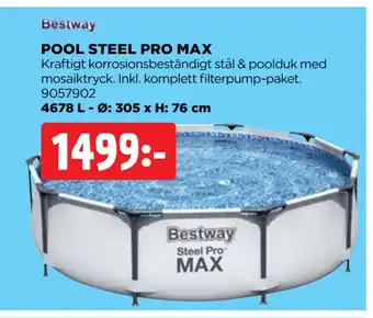 Jem&Fix POOL STEEL PRO MAX erbjuda